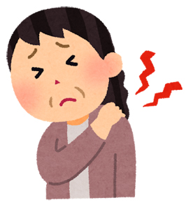 肩こりの図